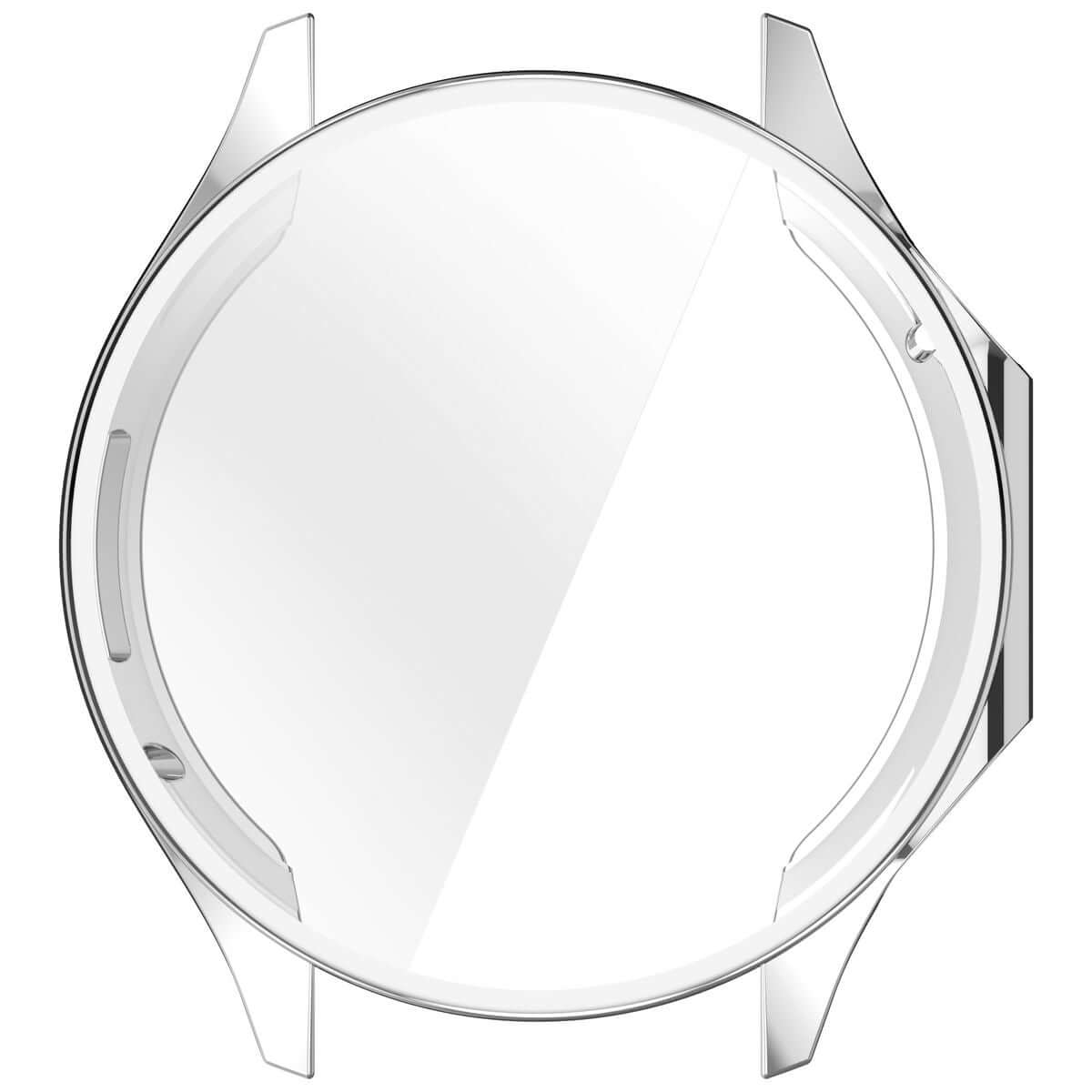Schutzhülle für OnePlus Watch 3 / Oppo Watch X2, Bizon Case Watch Felipe, Silbern
