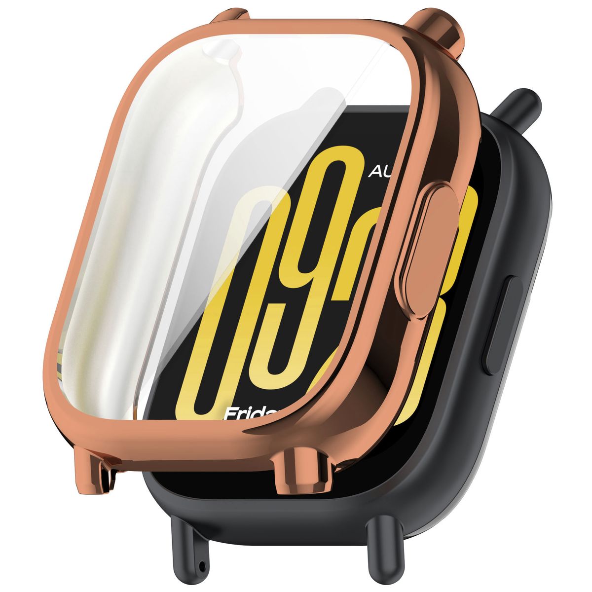 Schutzhülle für Xiaomi Redmi Watch 5 Active, Bizon Case Watch Felipe, Rosegold