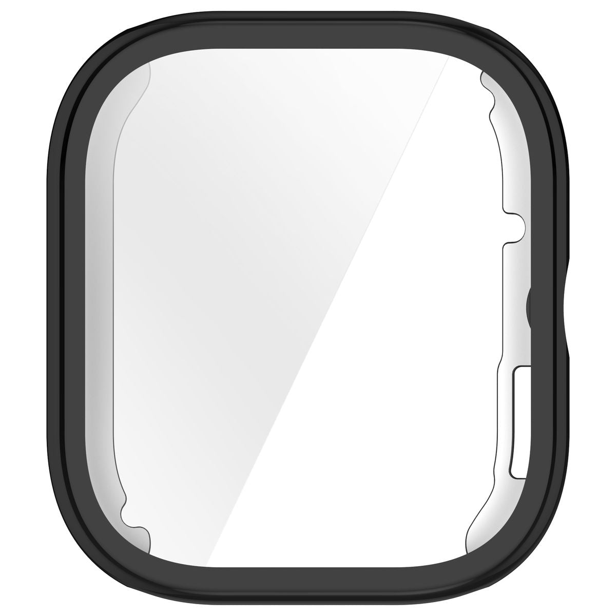 Schutzhülle für Xiaomi Redmi Watch 5, Bizon Case Watch Felipe, Schwarz