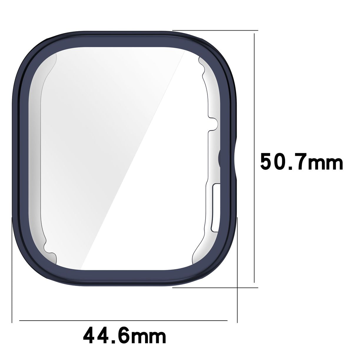 Schutzhülle für Xiaomi Redmi Watch 5, Bizon Case Watch Felipe, Blau