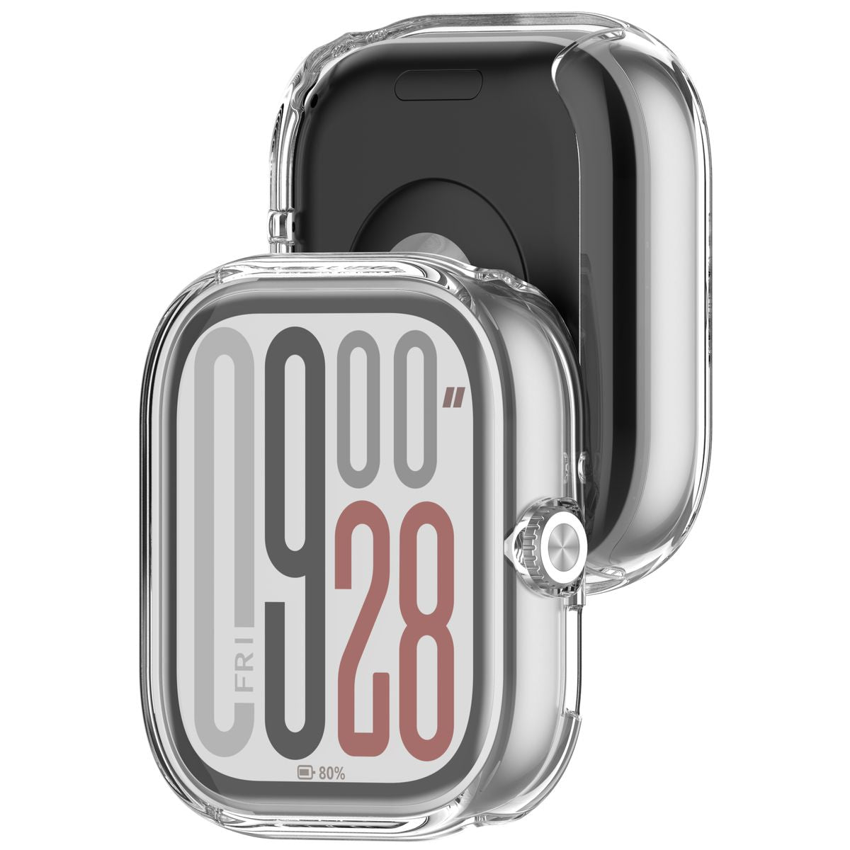 Schutzhülle für Xiaomi Redmi Watch 5, Bizon Case Watch Felipe, Transparent