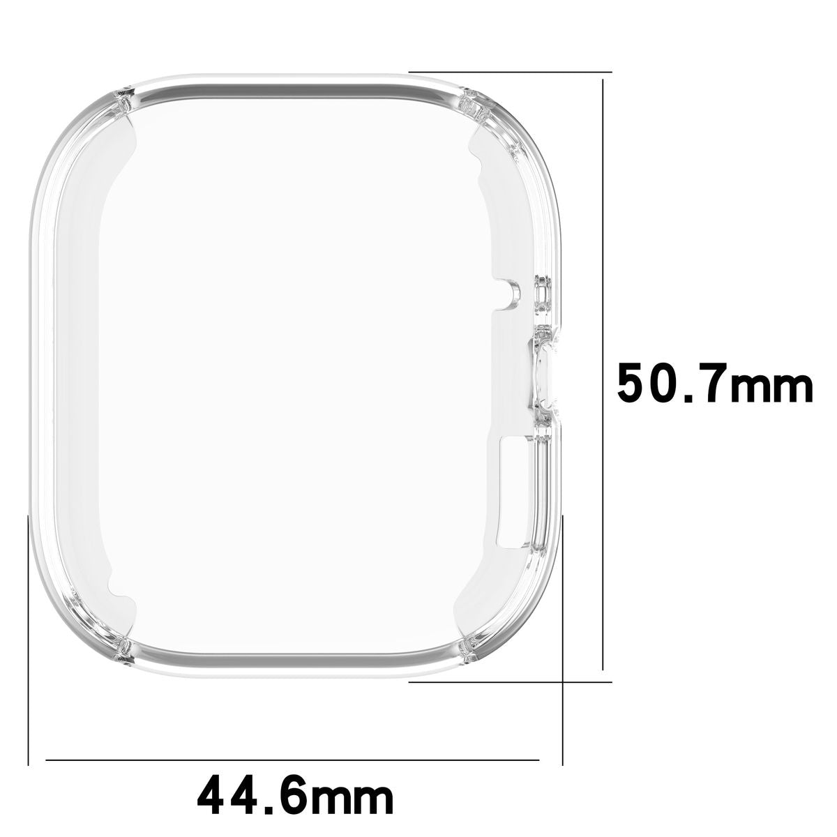 Schutzhülle für Xiaomi Redmi Watch 5, Bizon Case Watch Felipe, Transparent