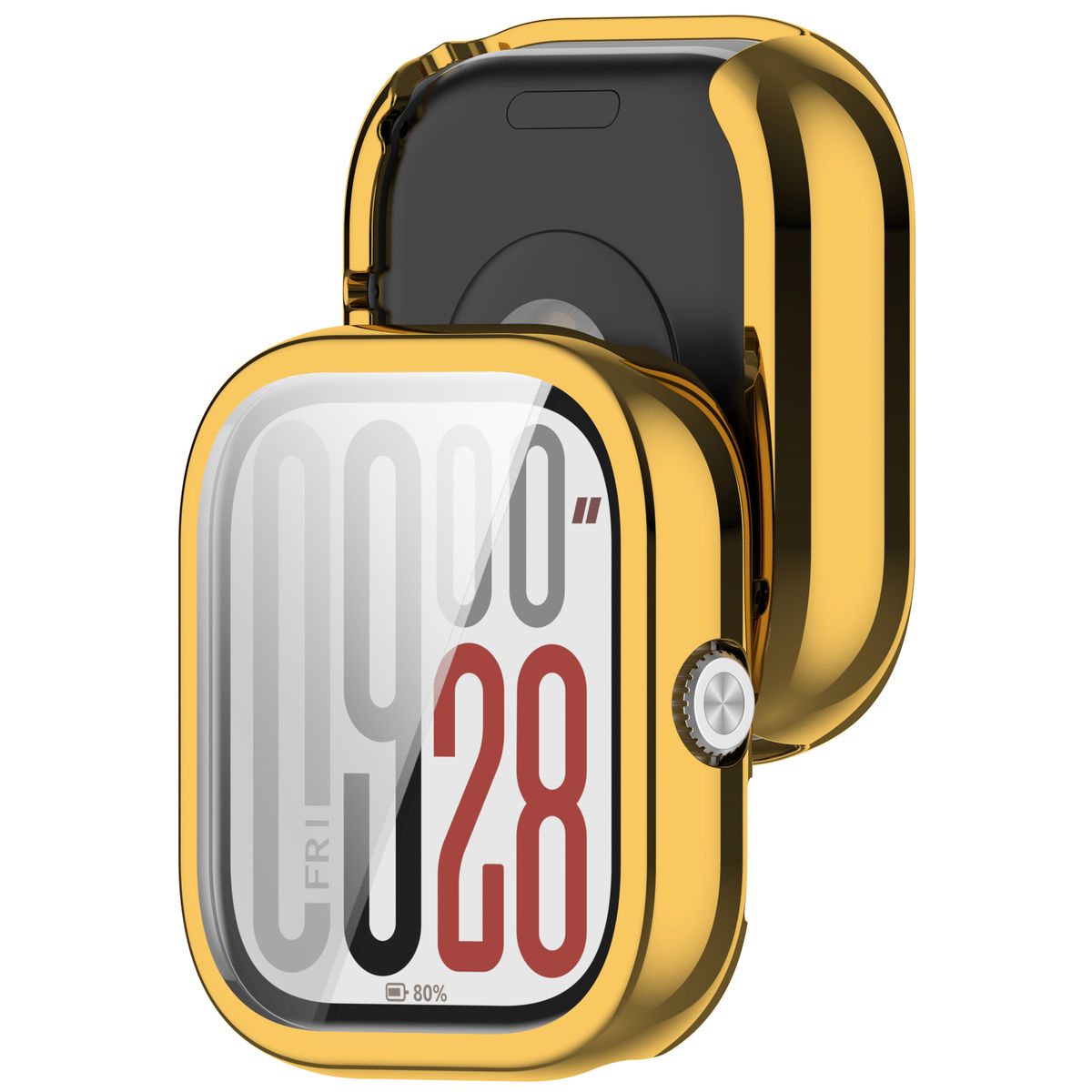 Schutzhülle für Xiaomi Redmi Watch 5, Bizon Case Watch Felipe, Golden