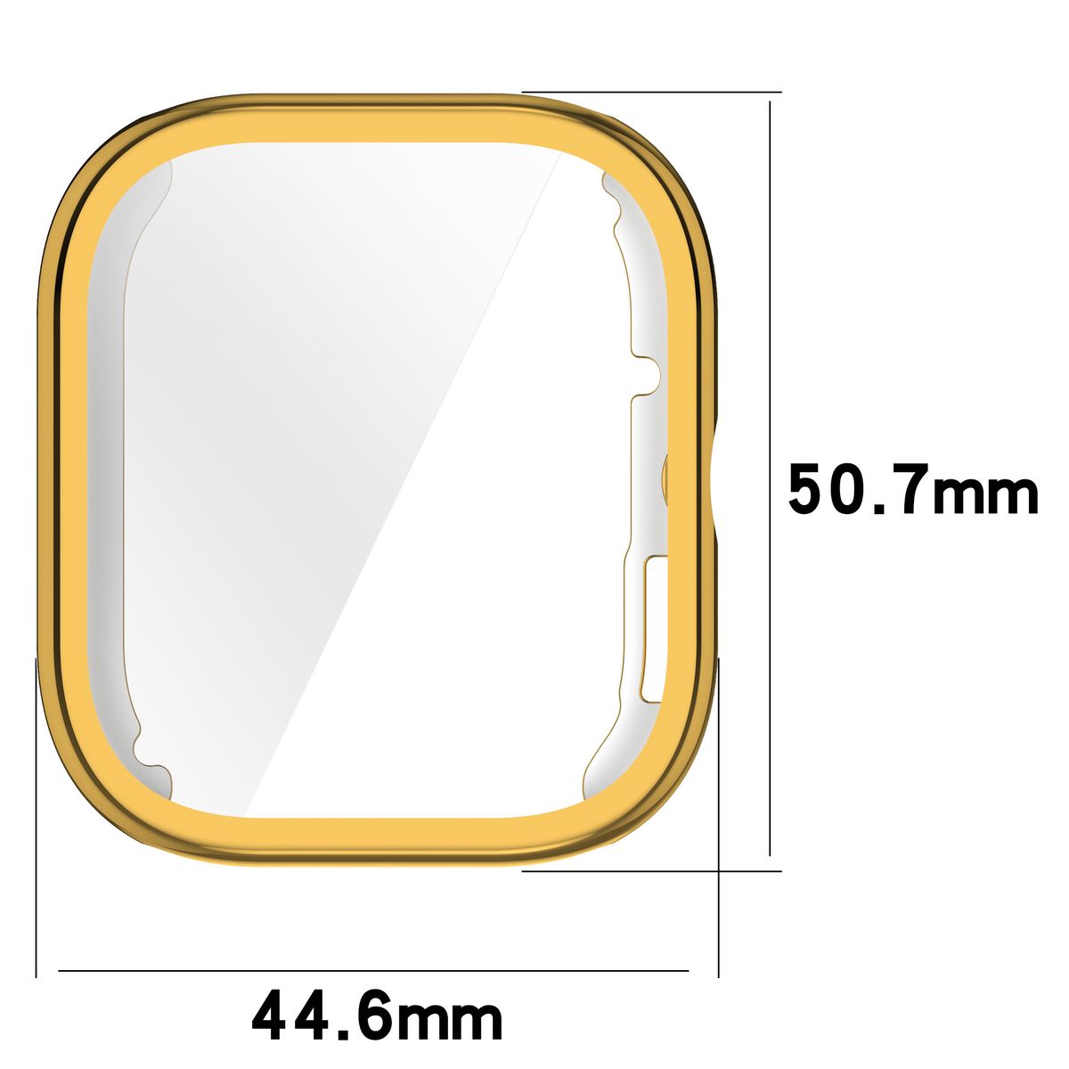 Schutzhülle für Xiaomi Redmi Watch 5, Bizon Case Watch Felipe, Golden