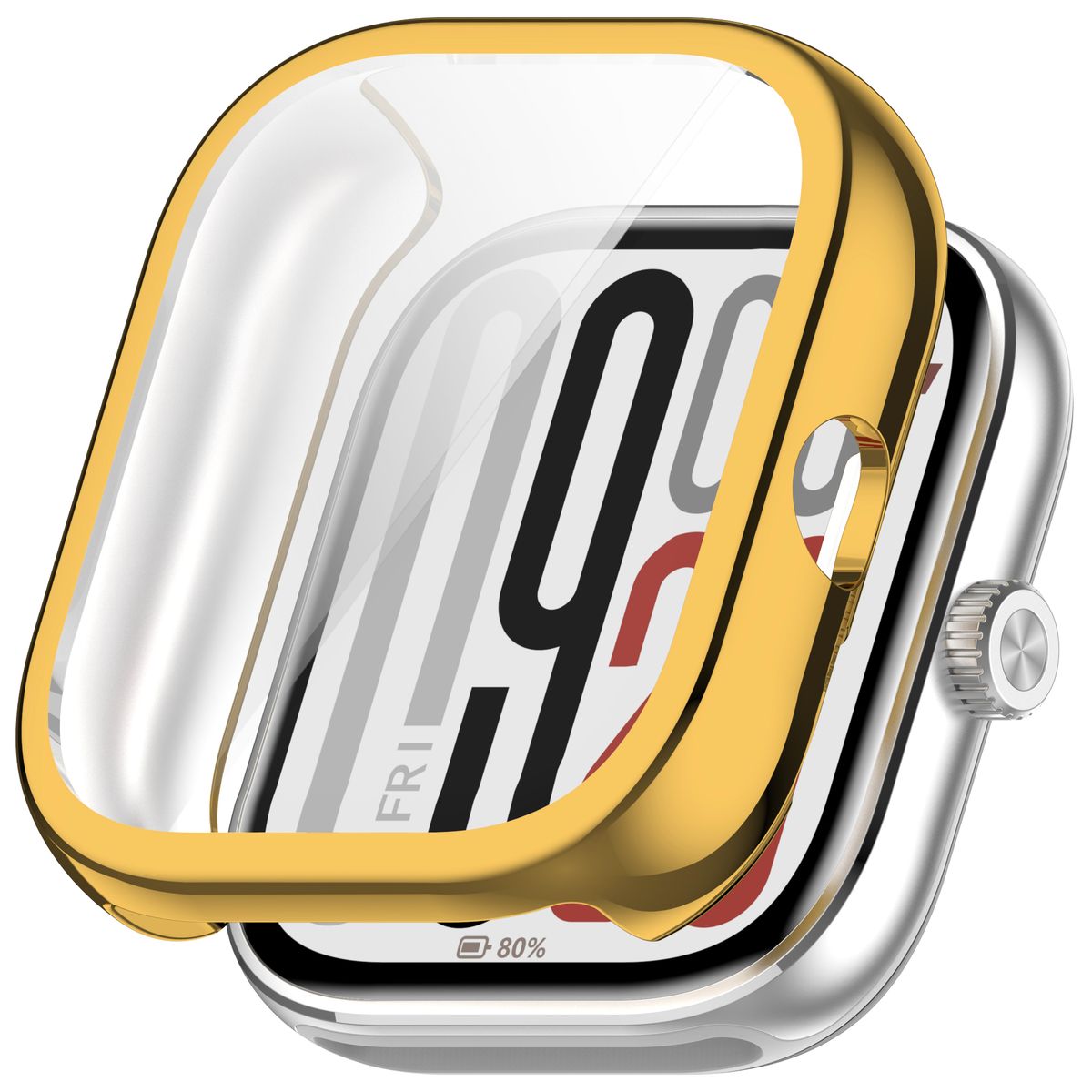Schutzhülle für Xiaomi Redmi Watch 5, Bizon Case Watch Felipe, Golden