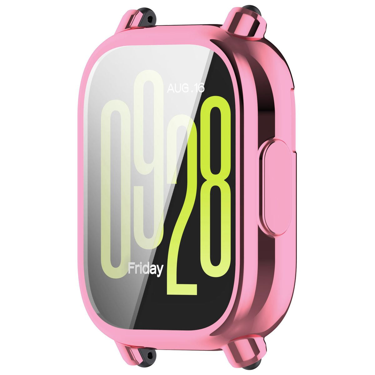 Schutzhülle für Xiaomi Redmi Watch 5 Lite, Bizon Case Watch Felipe, Rosa
