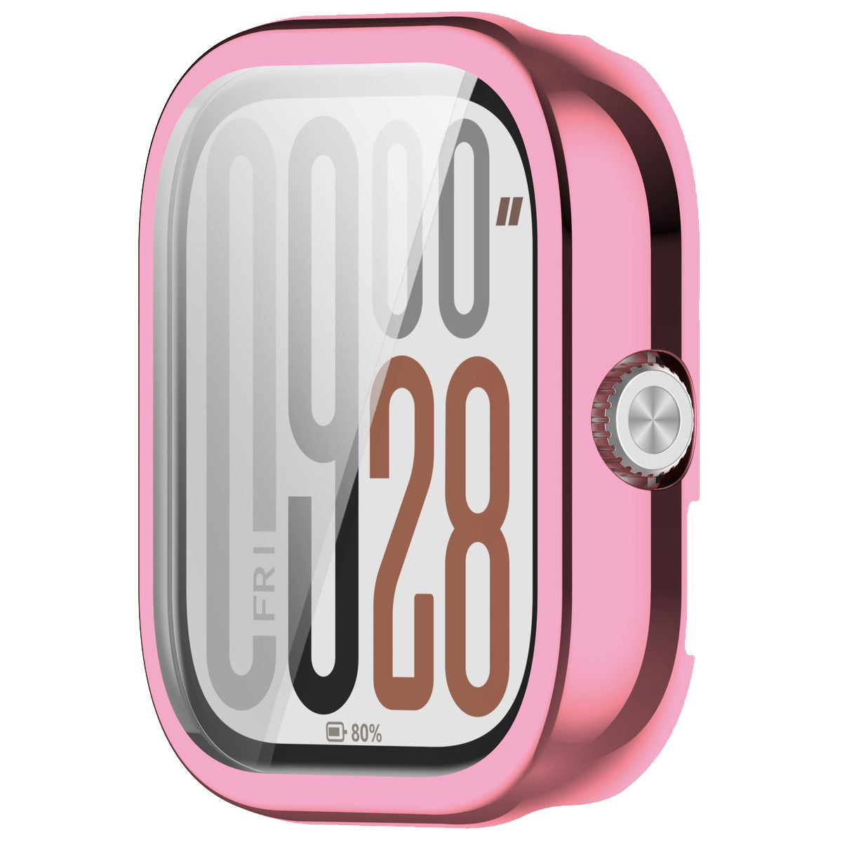 Schutzhülle für Xiaomi Redmi Watch 5, Bizon Case Watch Felipe, Rosa