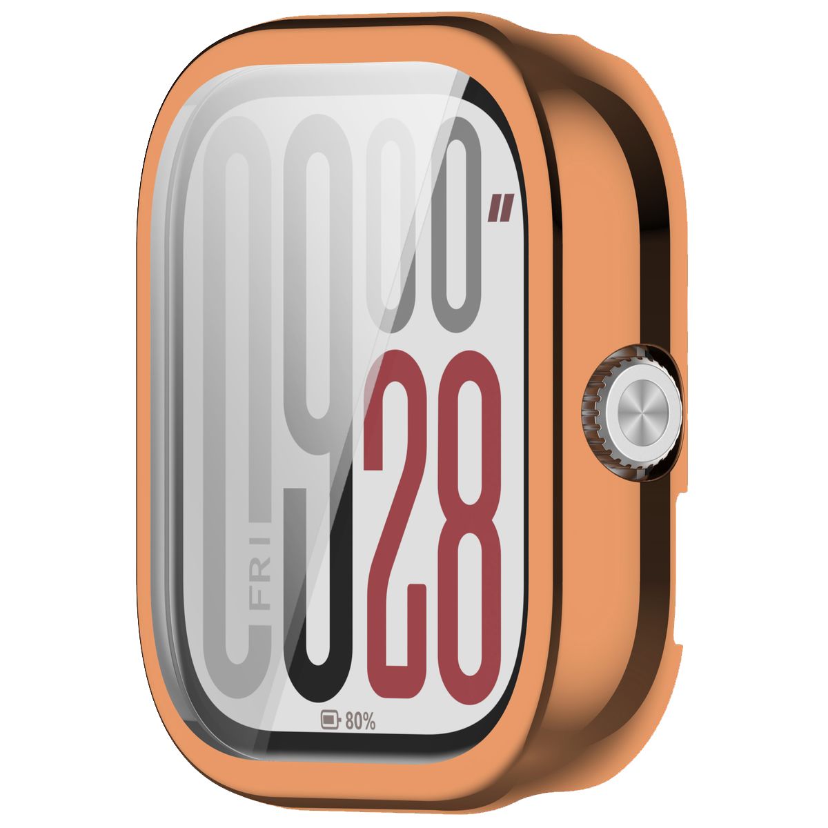 Schutzhülle für Xiaomi Redmi Watch 5, Bizon Case Watch Felipe, Rosegold