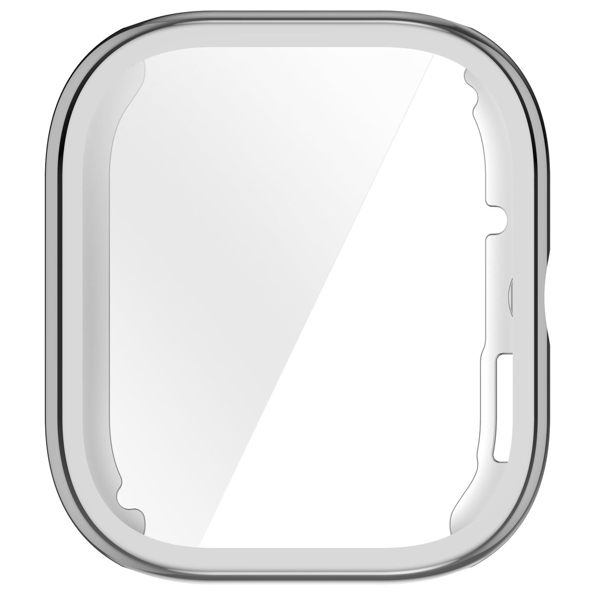 Schutzhülle für Xiaomi Redmi Watch 5, Bizon Case Watch Felipe, Silbern