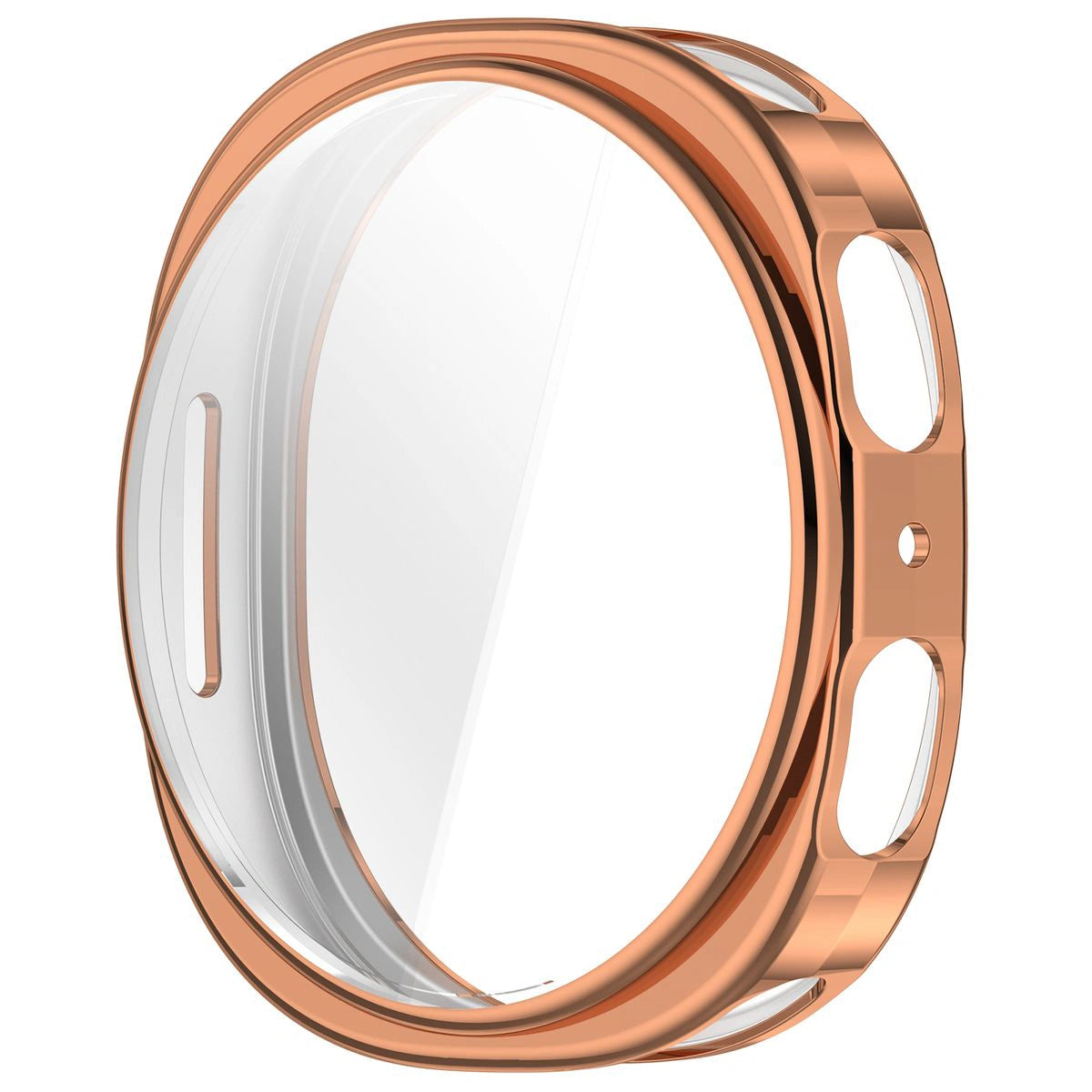 Schutzhülle für Galaxy Watch 8 44 mm, Bizon Case Watch Felipe, Roségold