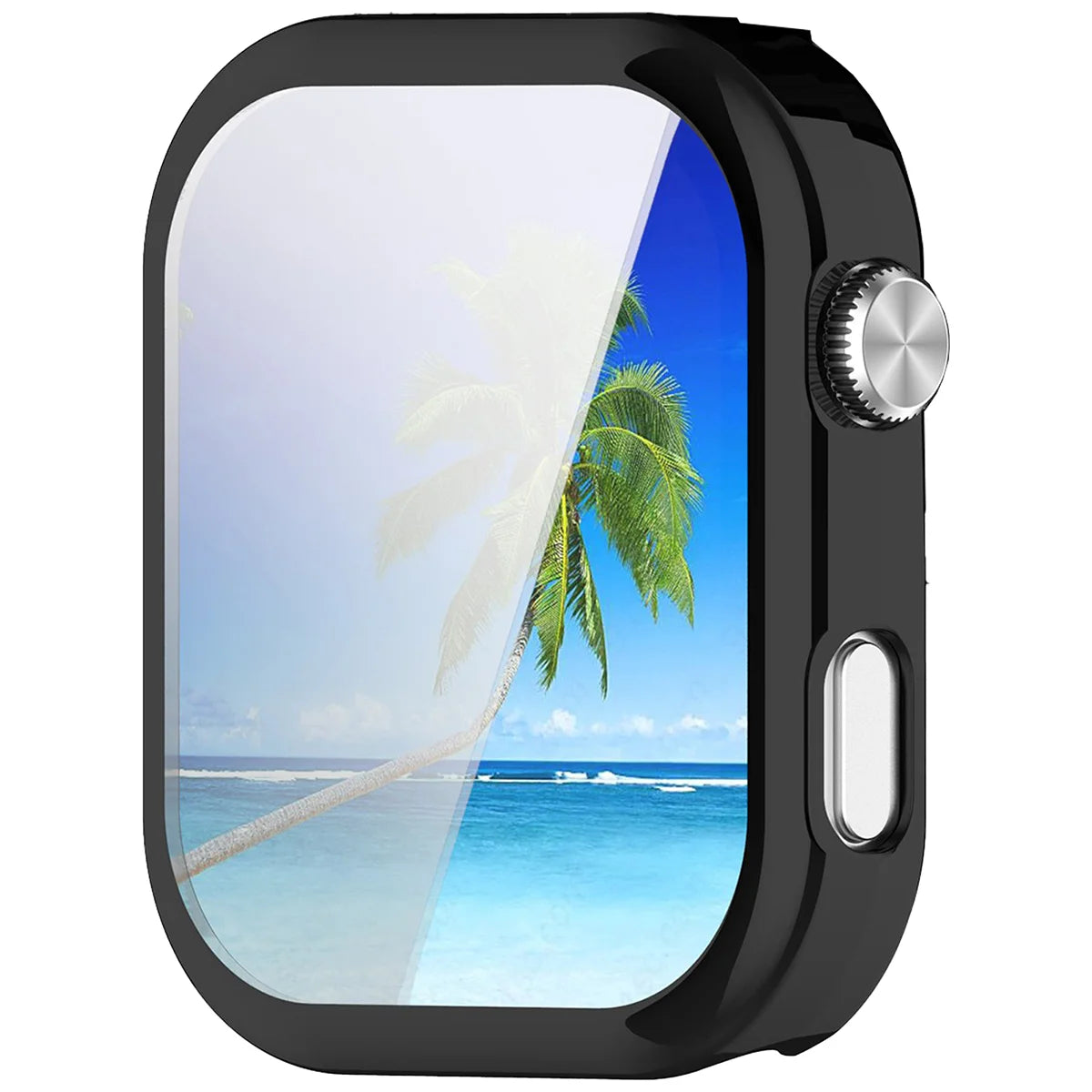 Schutzhülle für Xiaomi Redmi Watch 6, Bizon Case Watch Felipe, Schwarz