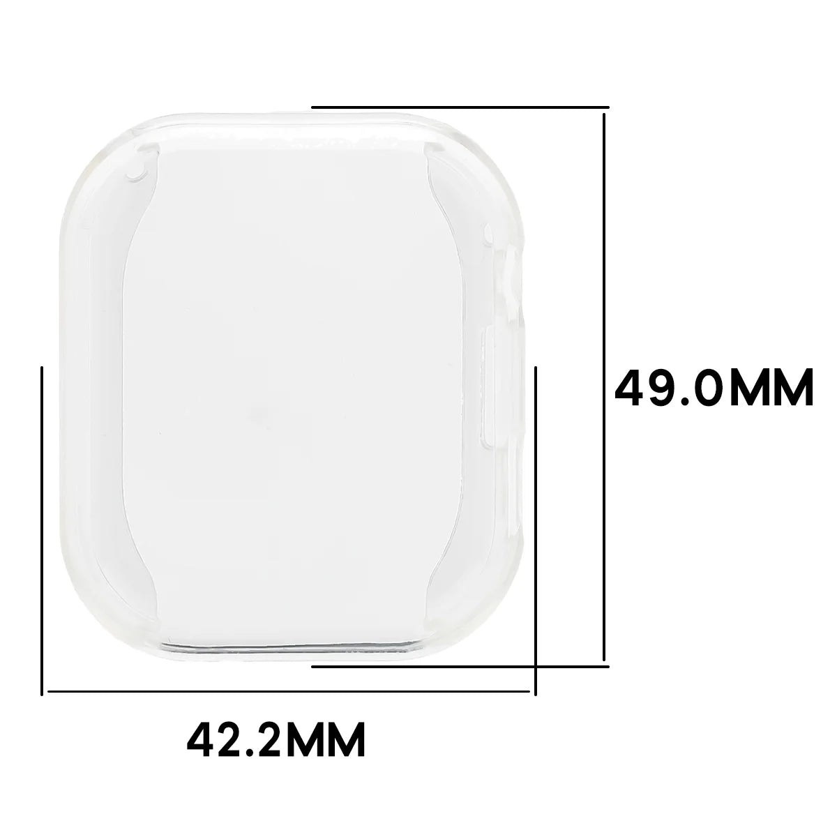 Schutzhülle für Xiaomi Redmi Watch 6, Bizon Case Watch Felipe, Transparent