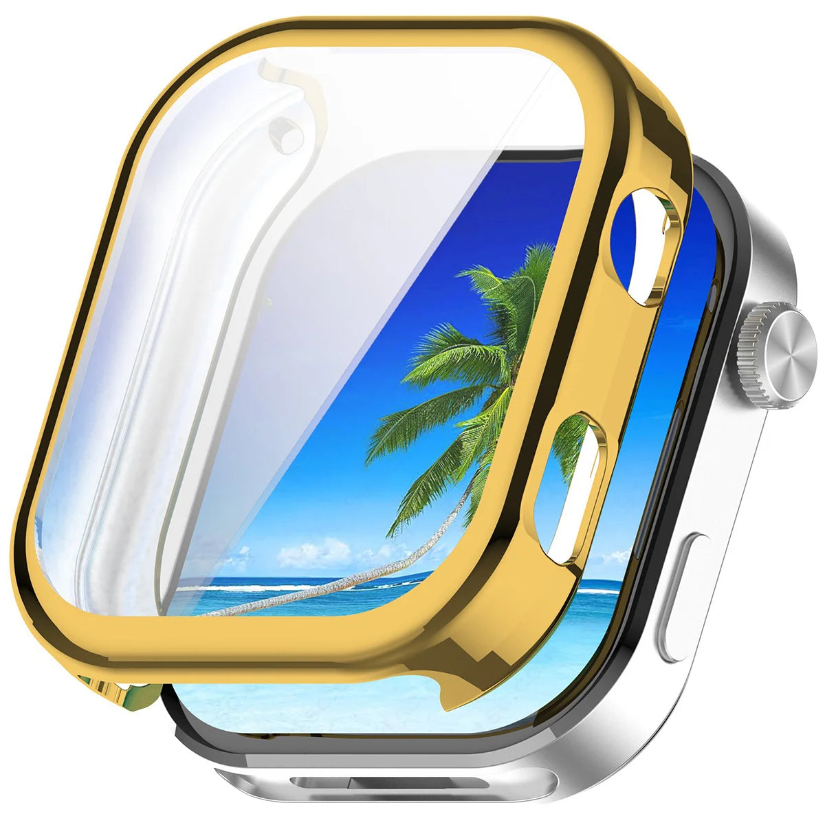Schutzhülle für Xiaomi Redmi Watch 6, Bizon Case Watch Felipe, Golden