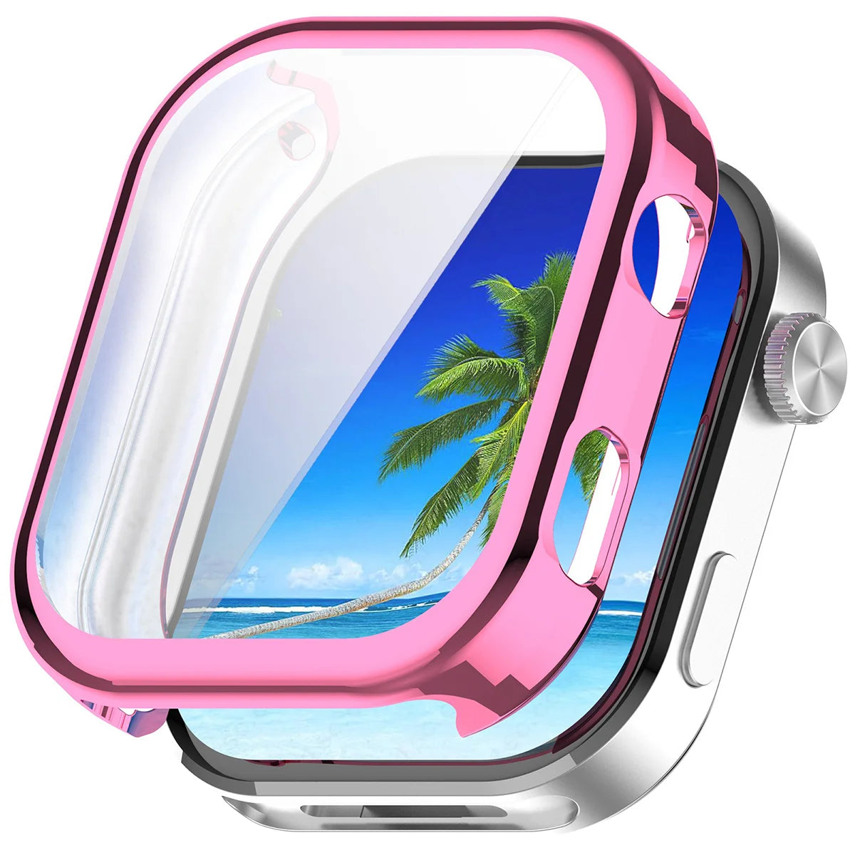 Schutzhülle für Xiaomi Redmi Watch 6, Bizon Case Watch Felipe, Rosa