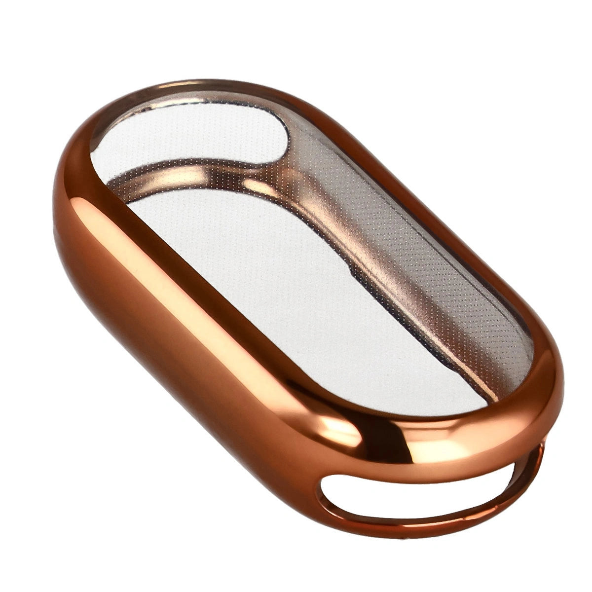 Schutzhülle für Xiaomi Smart Band 10, Bizon Case Watch Felipe, Roségold