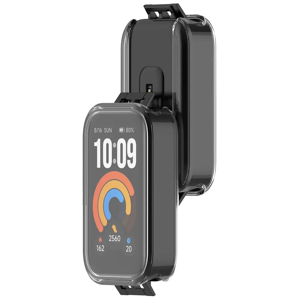 Schutzhülle für Xiaomi Smart Band 11 Active, Bizon Case Watch Felipe, Transparent (1/8)