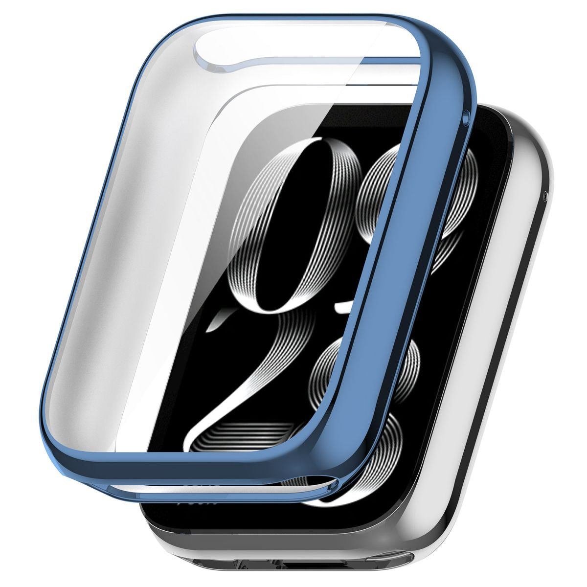 Schutzhülle für Xiaomi Mi Smart Band 9 Pro, Bizon Case Watch Felipe, Blau