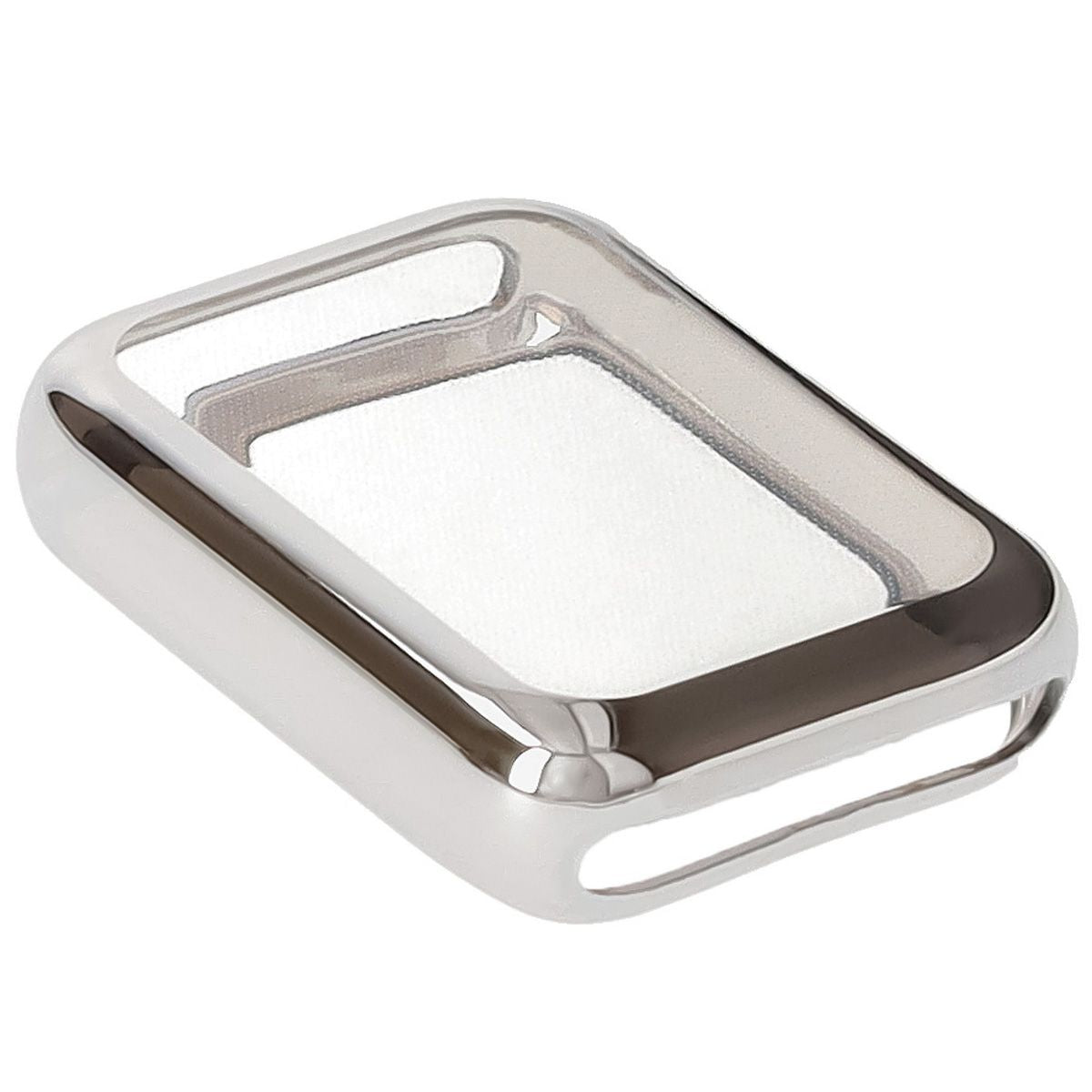 Schutzhülle für Xiaomi Mi Smart Band 9 Pro, Bizon Case Watch Felipe, Silbern