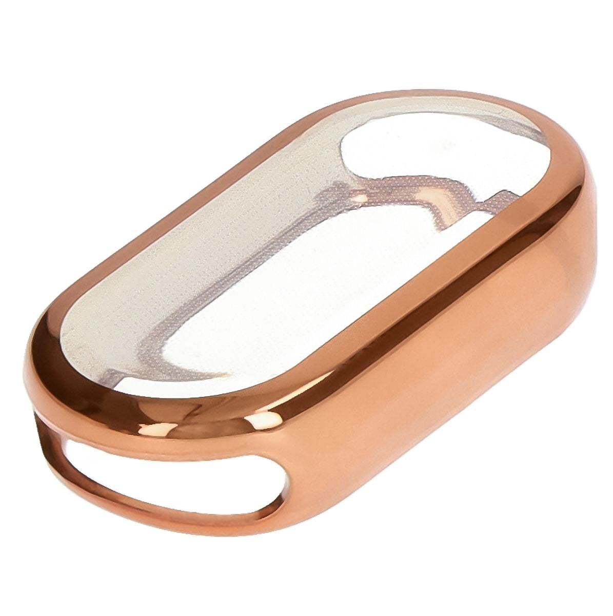 Schutzhülle für Xiaomi Smart Band 9, Bizon Case Watch Felipe, Roségold