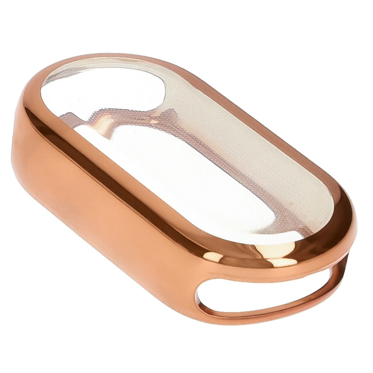 Schutzhülle für Xiaomi Smart Band 9, Bizon Case Watch Felipe, Roségold