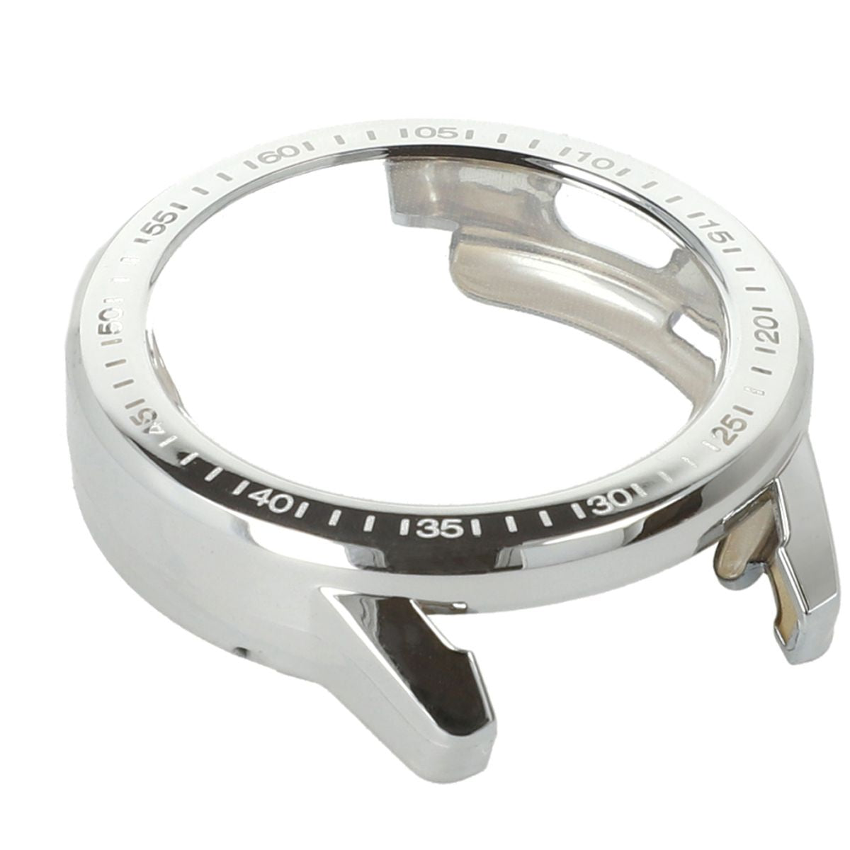 Schutzhülle für Xiaomi Watch S3 47 mm, Bizon Case Watch Felipe, Silbern