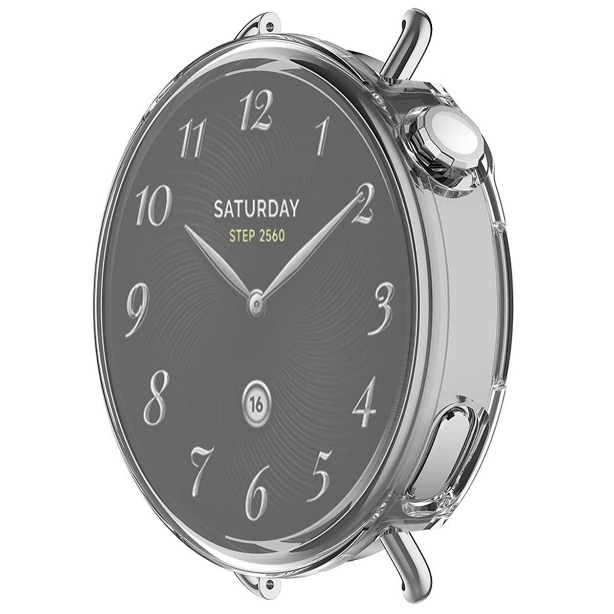 Schutzhülle für Xiaomi Watch S4 41 mm, Bizon Case Watch Felipe, Transparent