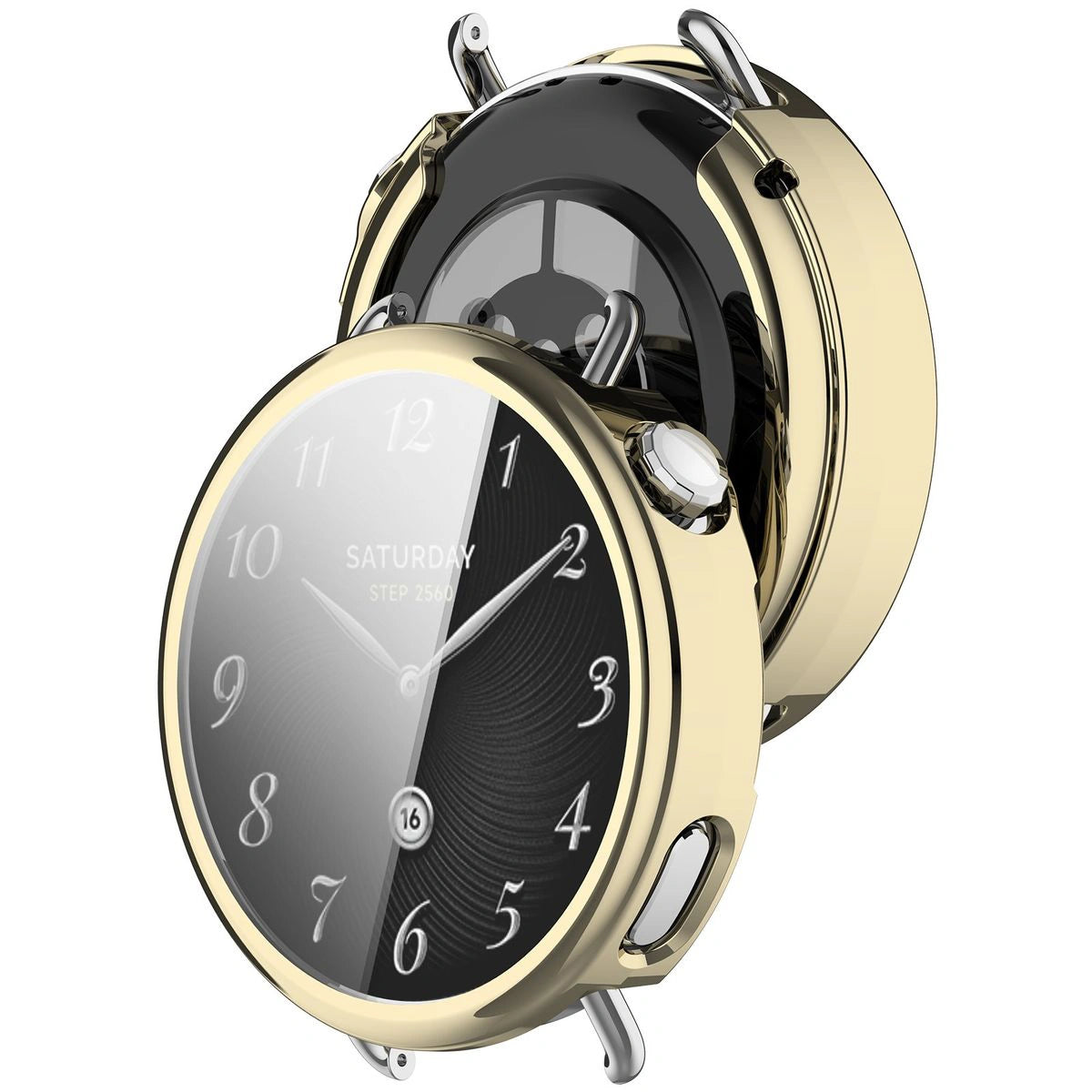 Schutzhülle für Xiaomi Watch S4 41 mm, Bizon Case Watch Felipe, Golden