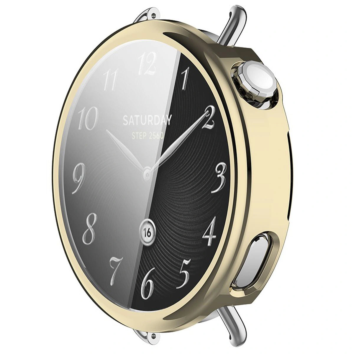 Schutzhülle für Xiaomi Watch S4 41 mm, Bizon Case Watch Felipe, Golden