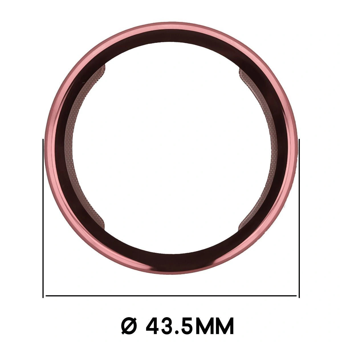 Schutzhülle für Xiaomi Watch S4 41 mm, Bizon Case Watch Felipe, Rosa