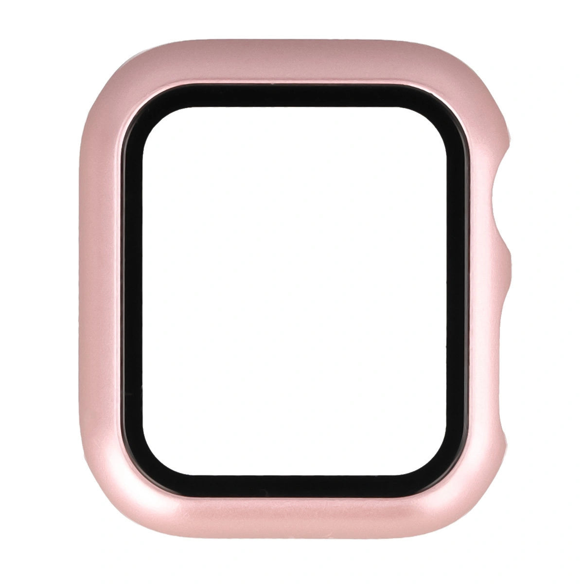 Schutzhülle mit Glas für Apple Watch SE 3 / SE 2 / SE / 6 / 5 / 4 (40 mm), Bizon Case+Glass Watch, Rosegold