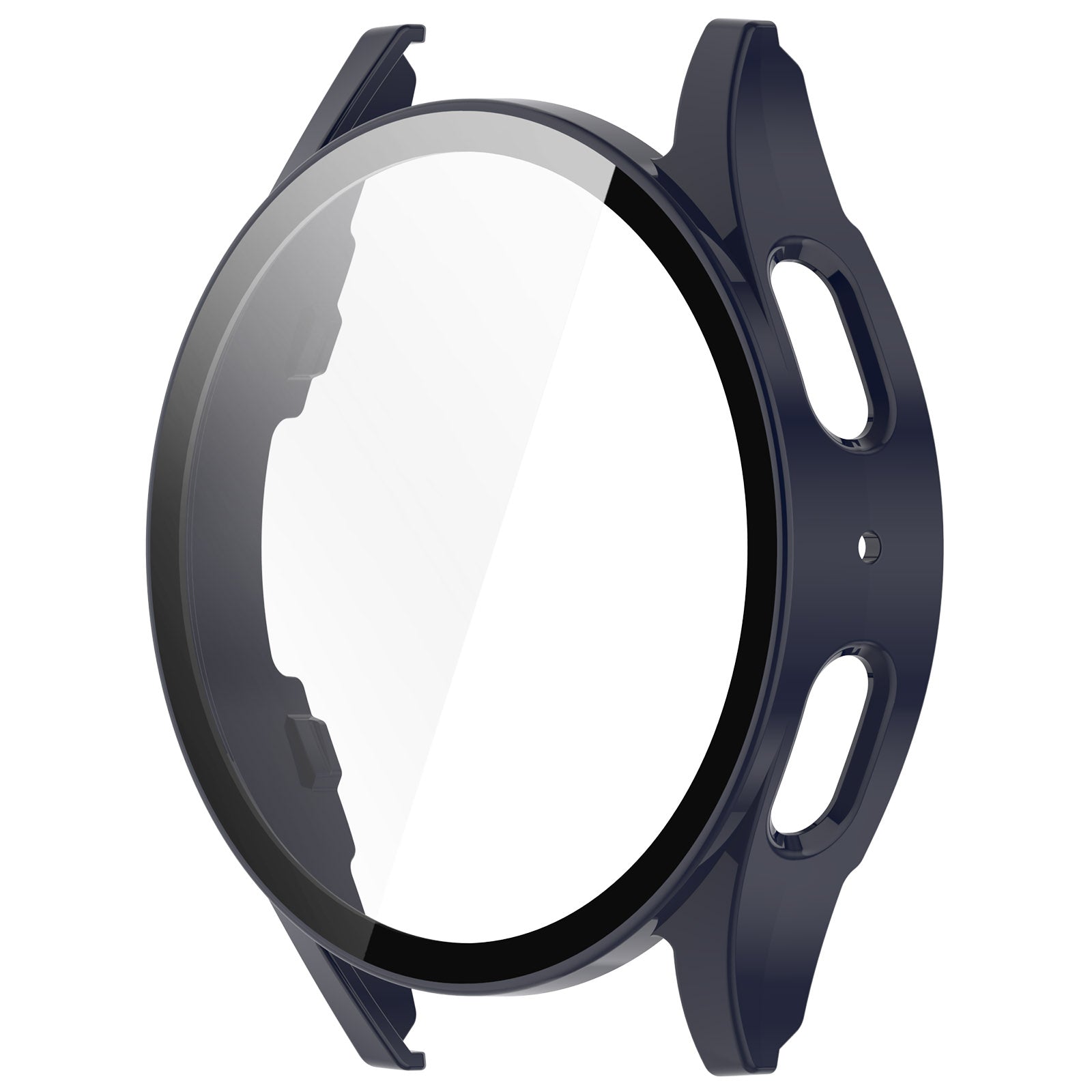 Schutzhülle mit Glas für Galaxy Watch 7 40 mm, Bizon Case+Glass Watch, Blau