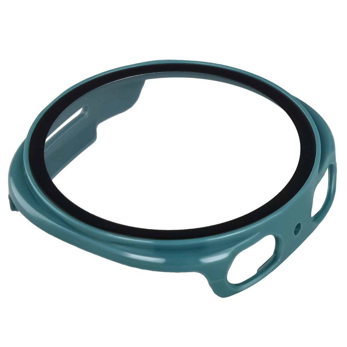 Schutzhülle mit Glas für Samsung Galaxy Watch 8 40 mm, Bizon Case+Glass Watch, Grün