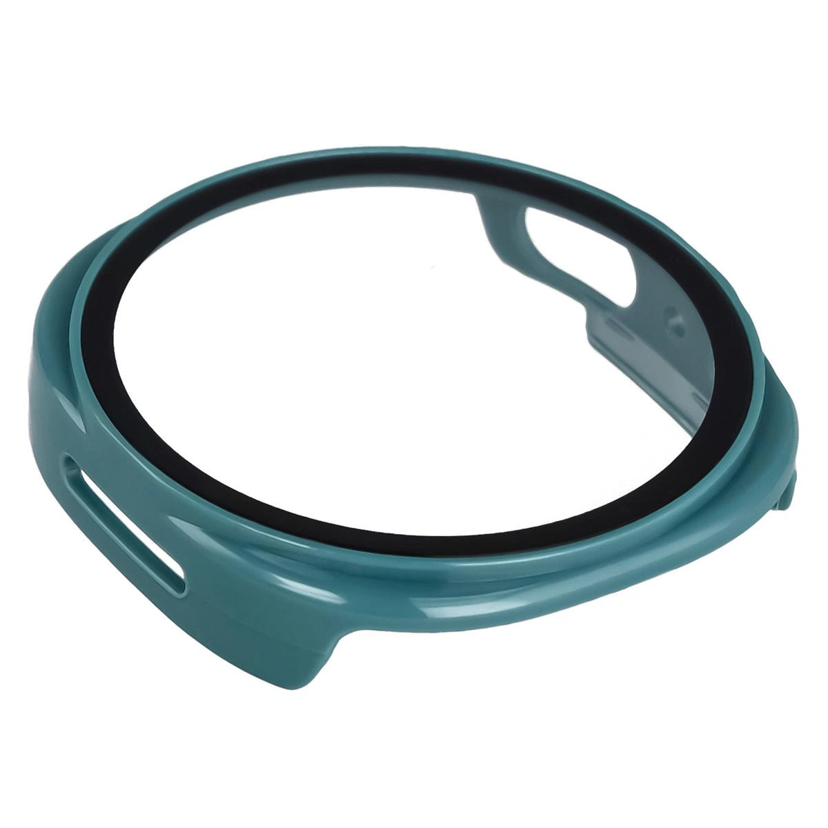 Schutzhülle mit Glas für Samsung Galaxy Watch 8 40 mm, Bizon Case+Glass Watch, Grün