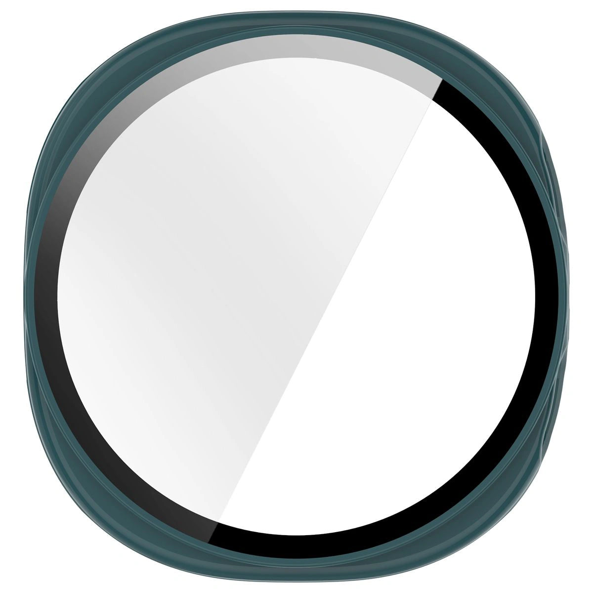 Schutzhülle mit Glas für Samsung Galaxy Watch 8 40 mm, Bizon Case+Glass Watch, Grün