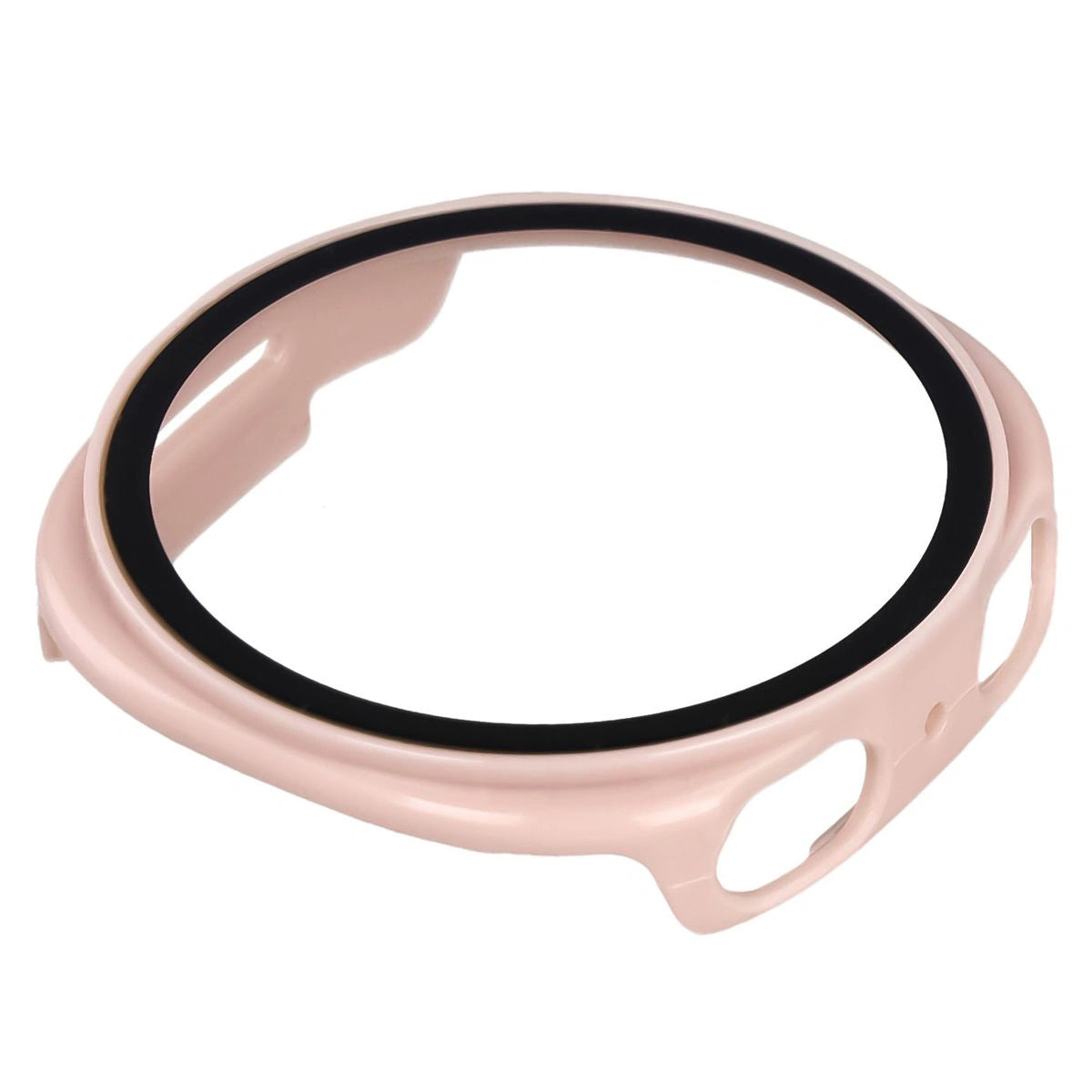 Schutzhülle mit Glas für Samsung Galaxy Watch 8 40 mm, Bizon Case+Glass Watch, Rosa