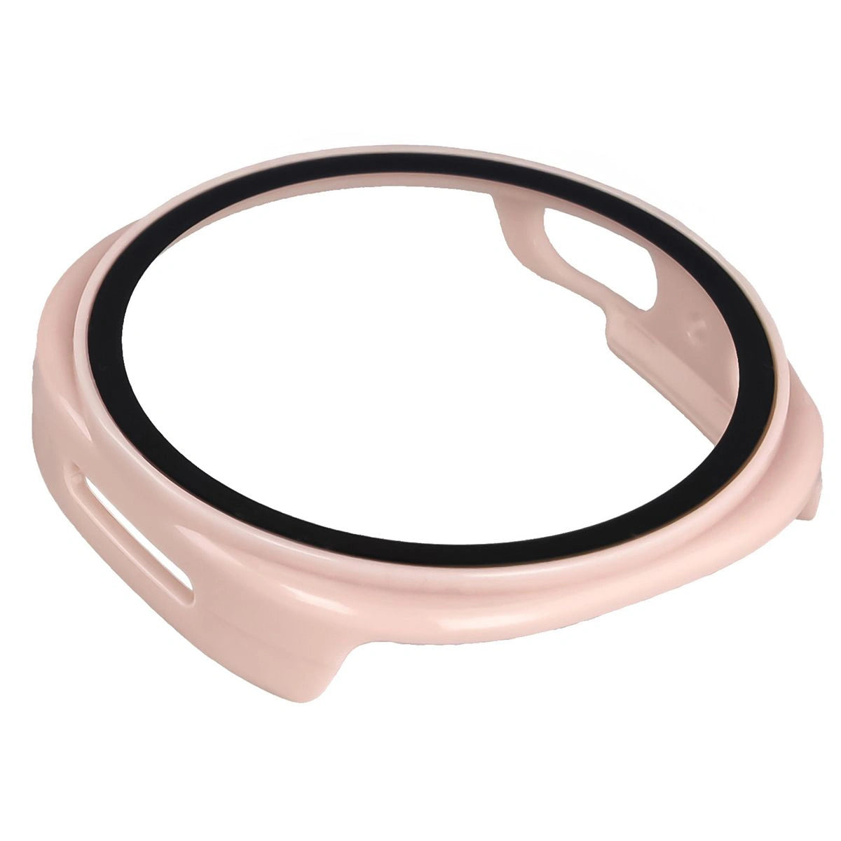 Schutzhülle mit Glas für Samsung Galaxy Watch 8 40 mm, Bizon Case+Glass Watch, Rosa