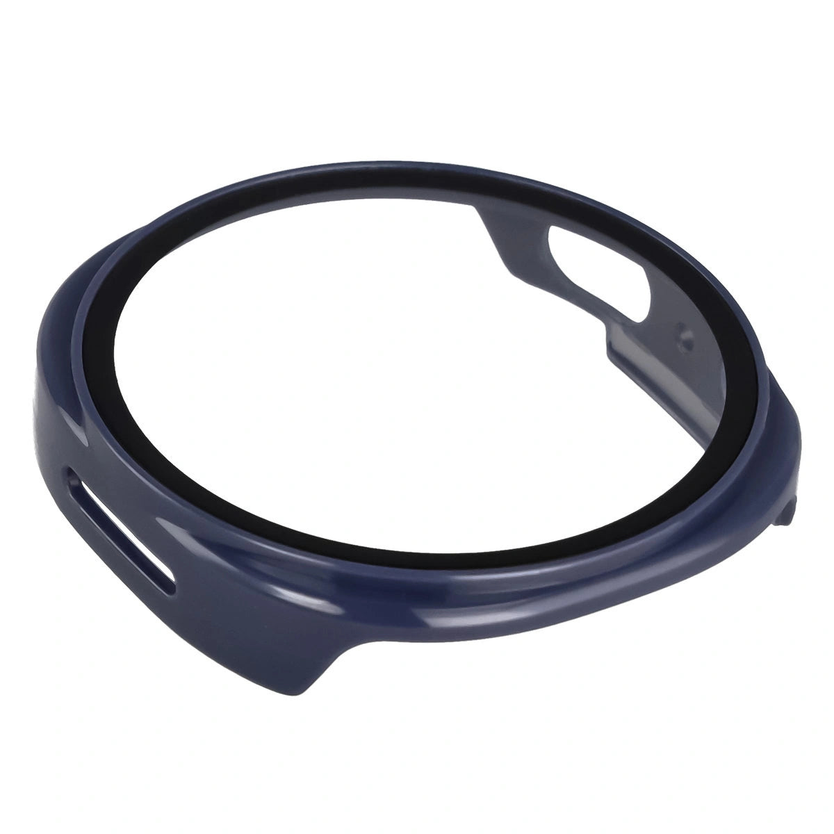 Schutzhülle mit Glas für Samsung Galaxy Watch 8 44 mm, Bizon Case Watch Adamo, Blau