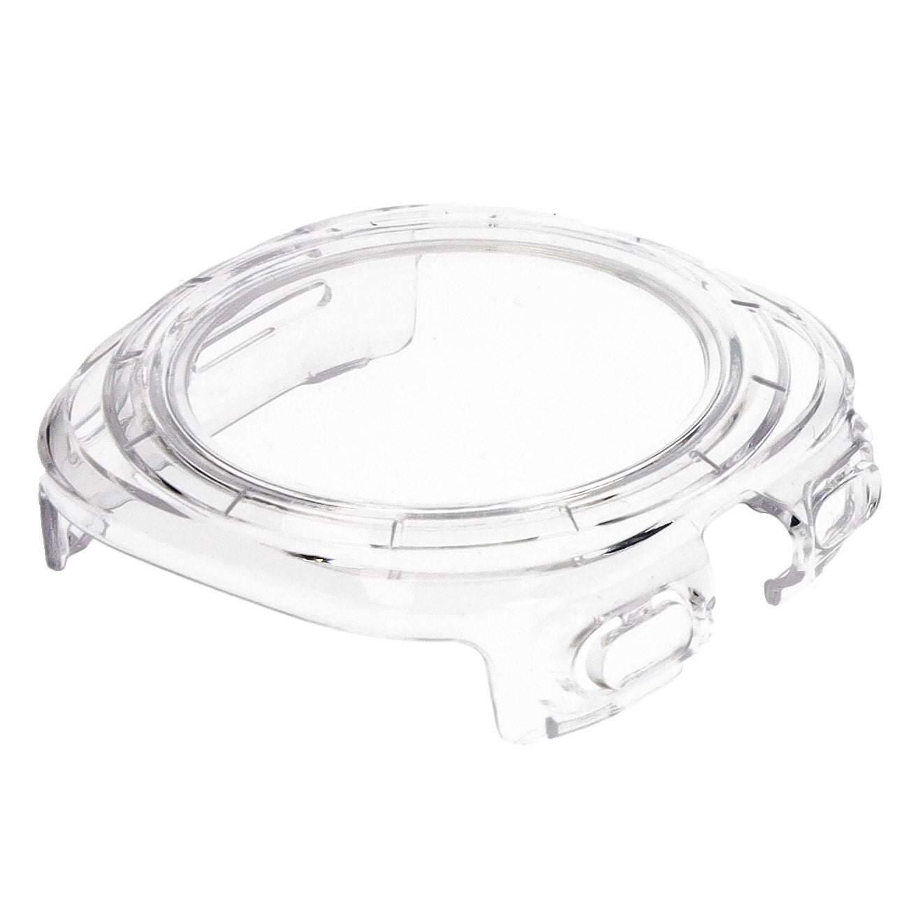 Schutzhülle mit Glas für Galaxy Watch Ultra 2 / 1, Bizon Case Watch Adamo, Transparent