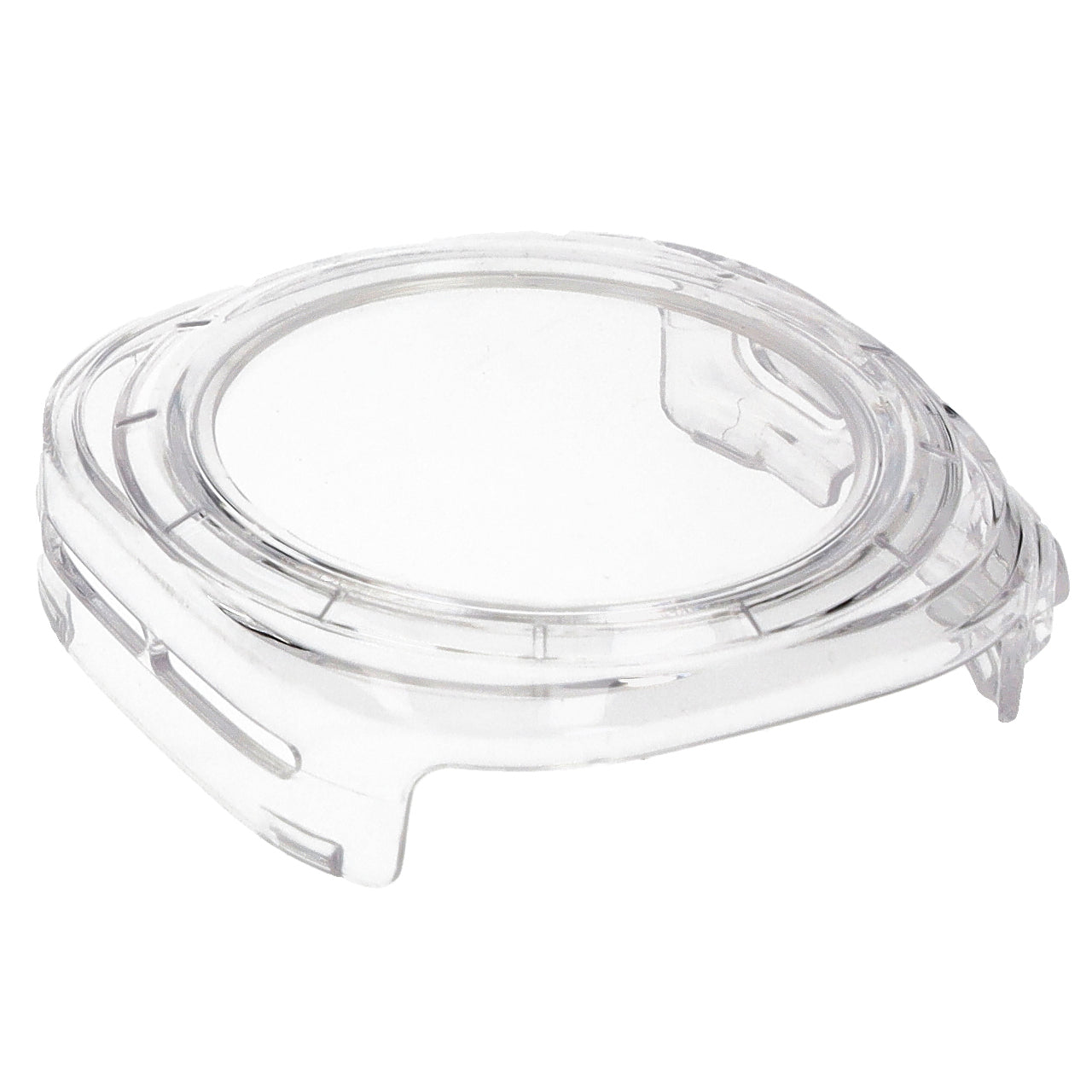 Schutzhülle mit Glas für Galaxy Watch Ultra 2 / 1, Bizon Case Watch Adamo, Transparent