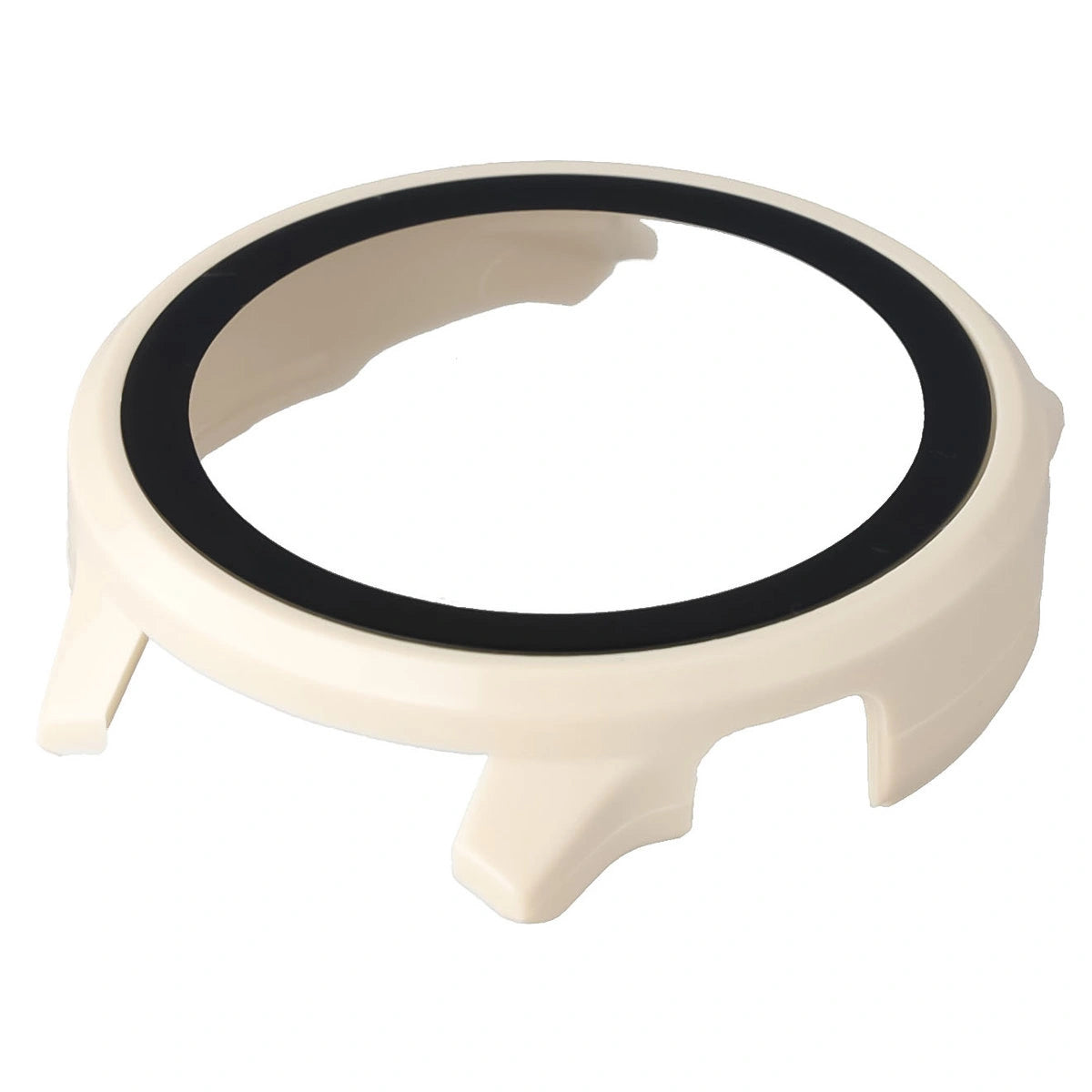 Schutzhülle mit Glas für Garmin Venu 4 41 mm, Bizon Case Watch Adamo, Beige