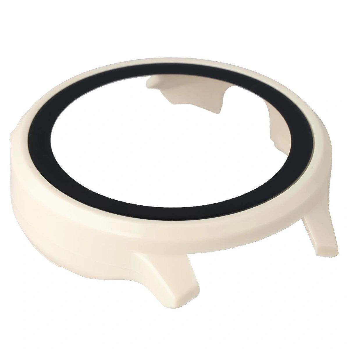 Schutzhülle mit Glas für Garmin Venu 4 41 mm, Bizon Case Watch Adamo, Beige