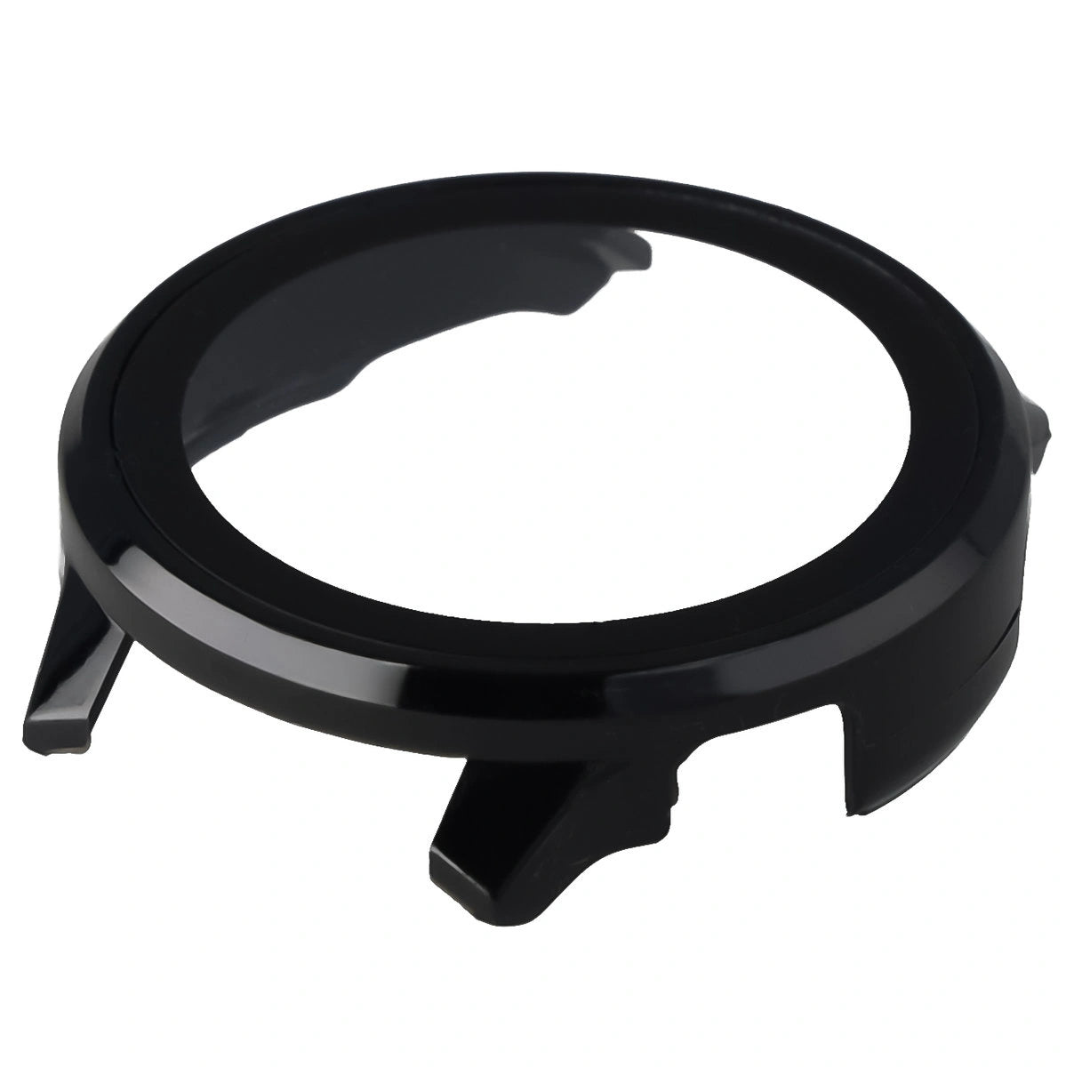 Schutzhülle mit Glas für Garmin Venu 4 41 mm, Bizon Case Watch Adamo, Schwarz