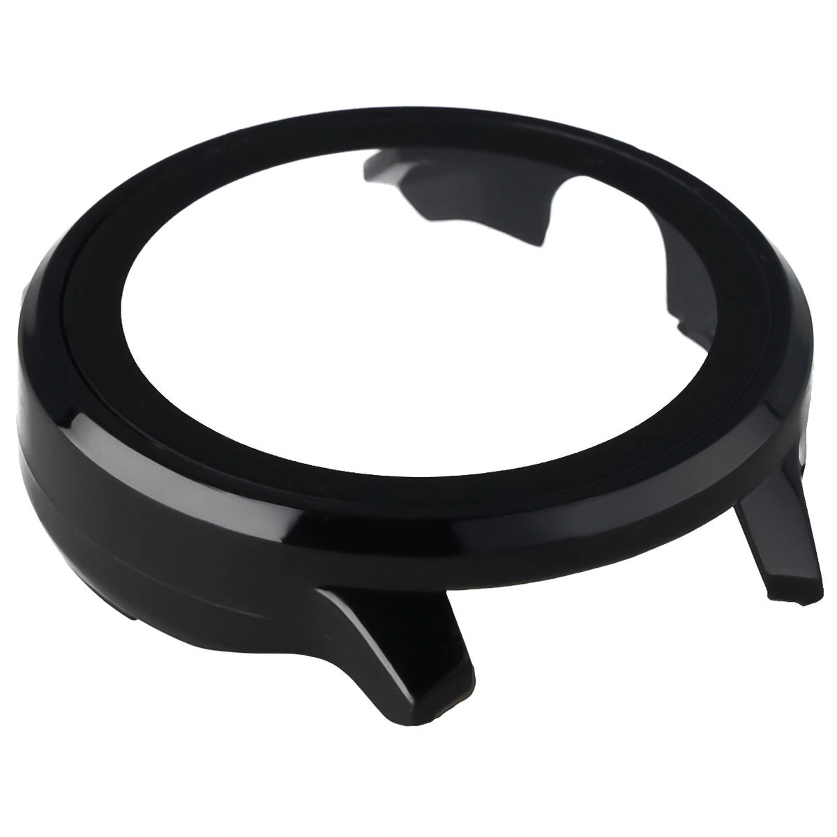 Schutzhülle mit Glas für Garmin Venu 4 41 mm, Bizon Case Watch Adamo, Schwarz