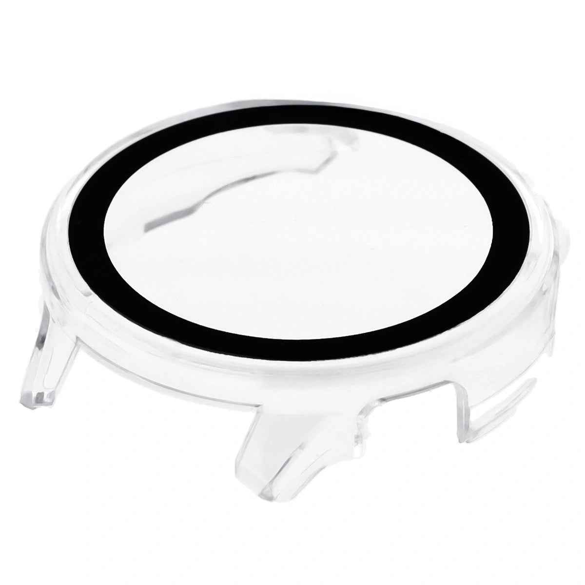 Schutzhülle mit Glas für Garmin Venu 4 41 mm, Bizon Case Watch Adamo, Transparent