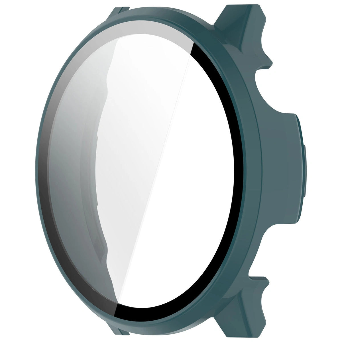 Schutzhülle mit Glas für Garmin Venu 4 41 mm, Bizon Case Watch Adamo, Grün