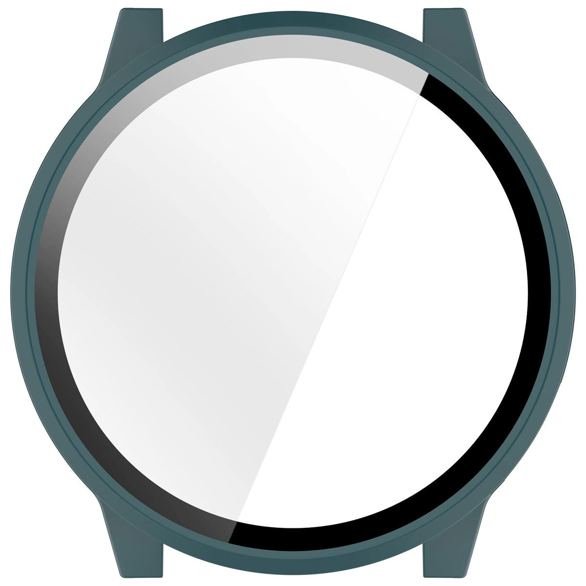 Schutzhülle mit Glas für Garmin Venu 4 41 mm, Bizon Case Watch Adamo, Grün