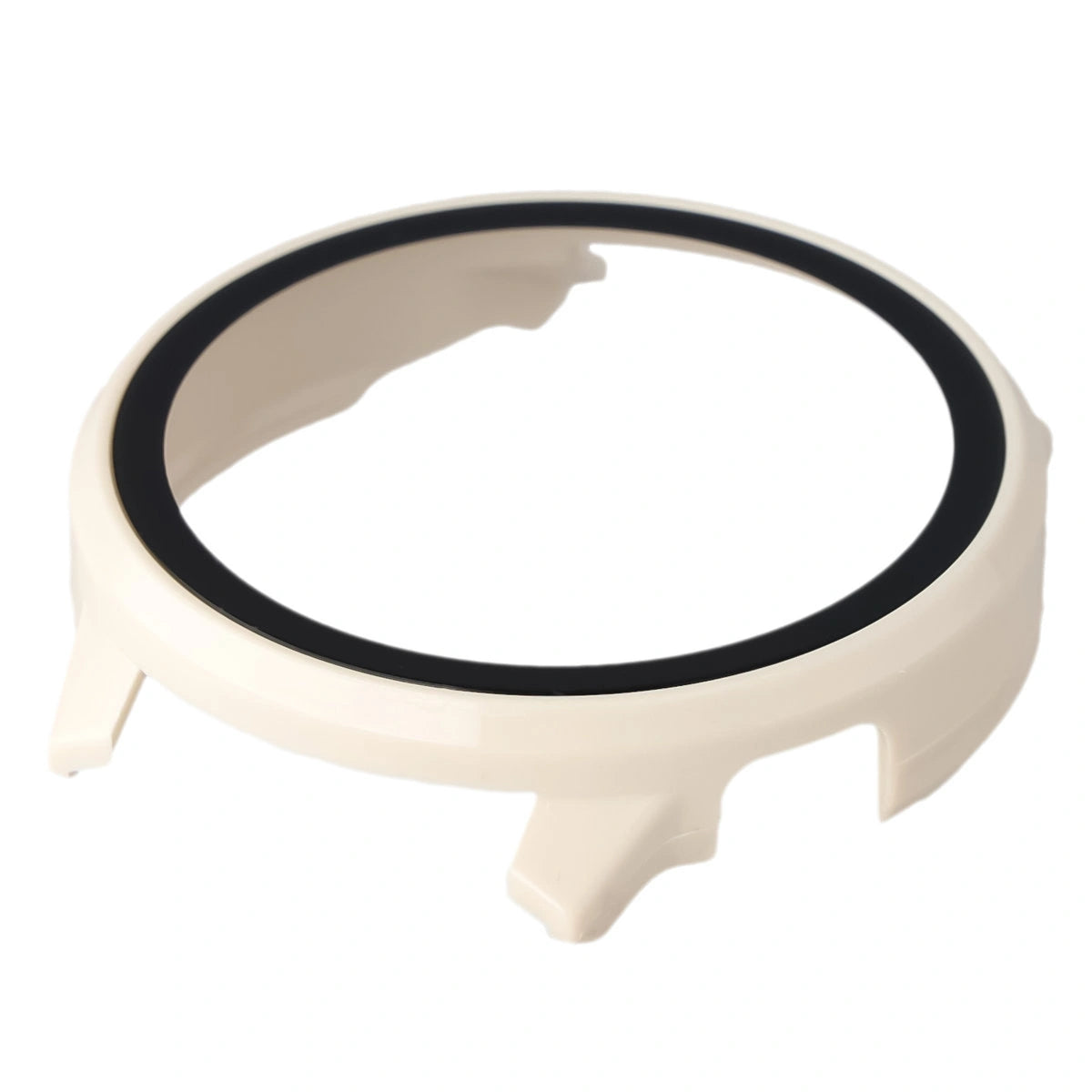 Schutzhülle mit Glas für Garmin Venu 4 45 mm, Bizon Case Watch Adamo, Beige