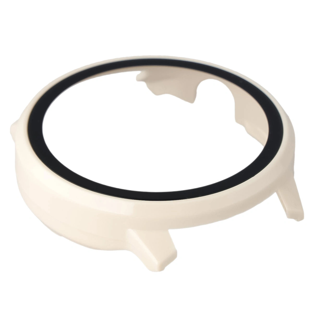Schutzhülle mit Glas für Garmin Venu 4 45 mm, Bizon Case Watch Adamo, Beige