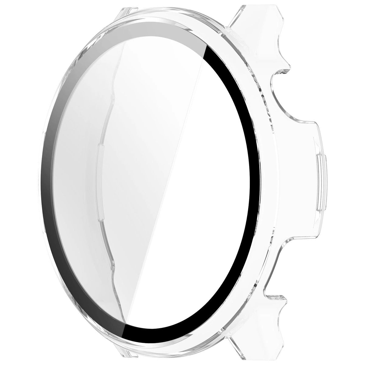 Schutzhülle mit Glas für Garmin Venu 4 45 mm, Bizon Case Watch Adamo, Transparent