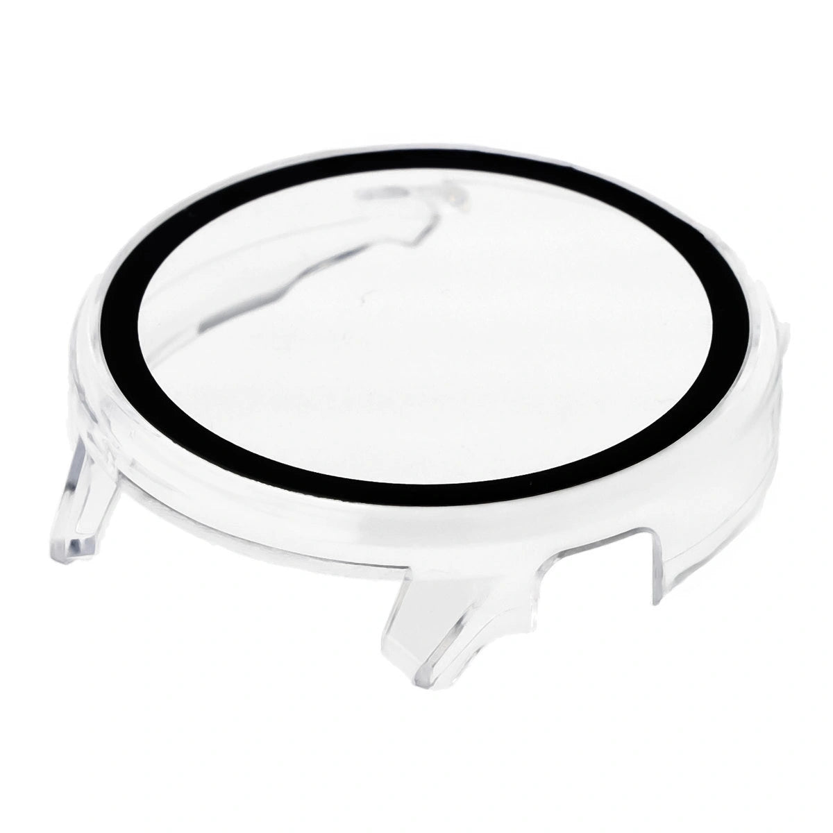 Schutzhülle mit Glas für Garmin Venu 4 45 mm, Bizon Case Watch Adamo, Transparent